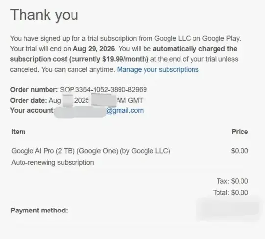 گواهی وریفای اکانت گوگل دانشجویی